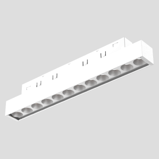 UGRADNI MODUL GRATING 30 440MM 24W BELA